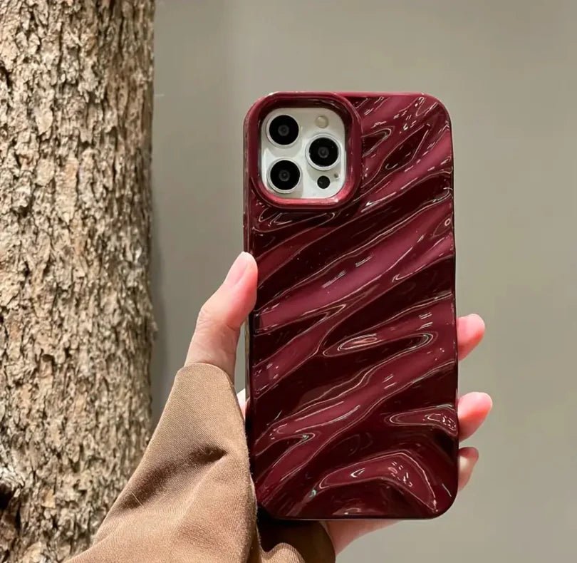 Wavy Cherry Case iPhone 15 Pro - CaseLap